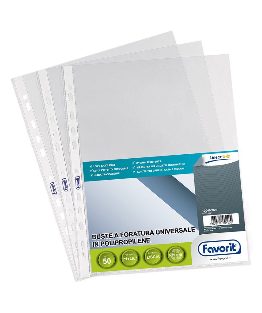 Esselte Buste Trasparenti A4